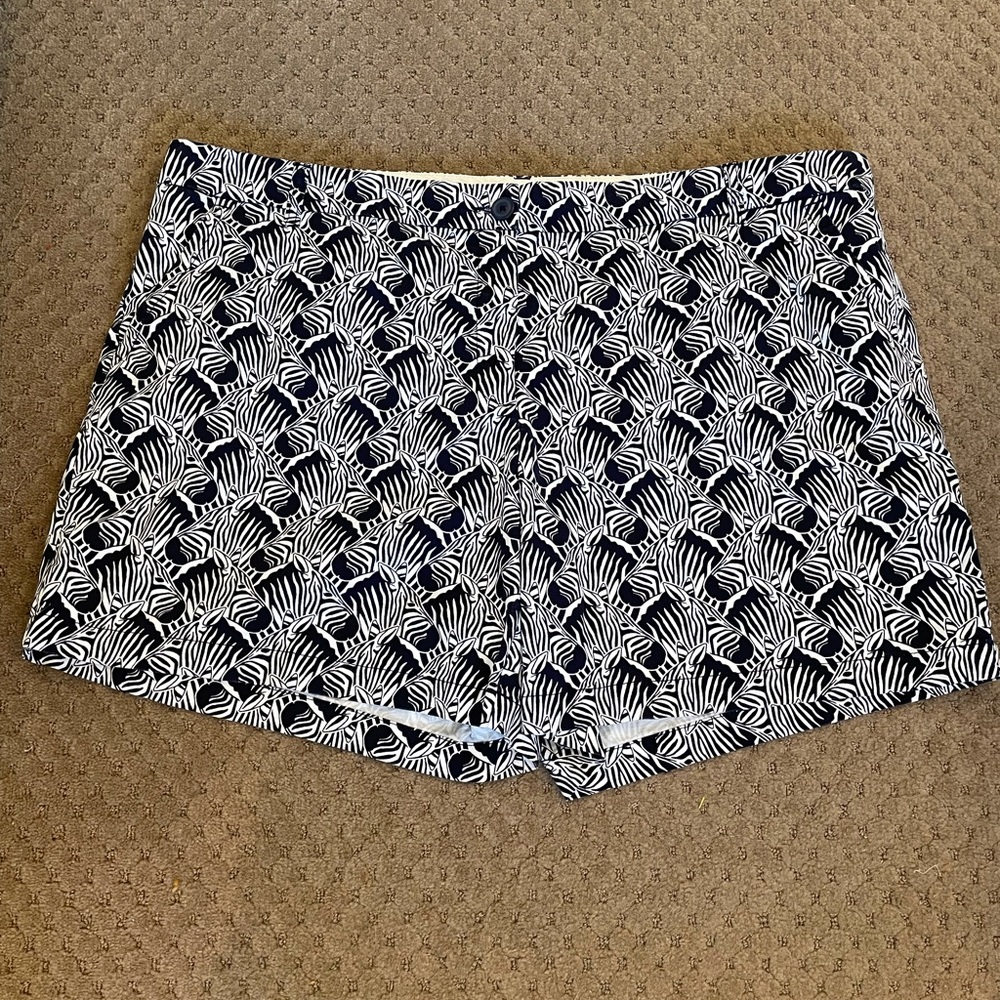 Crown & Ivy Women’s Shorts with Zebra Print
